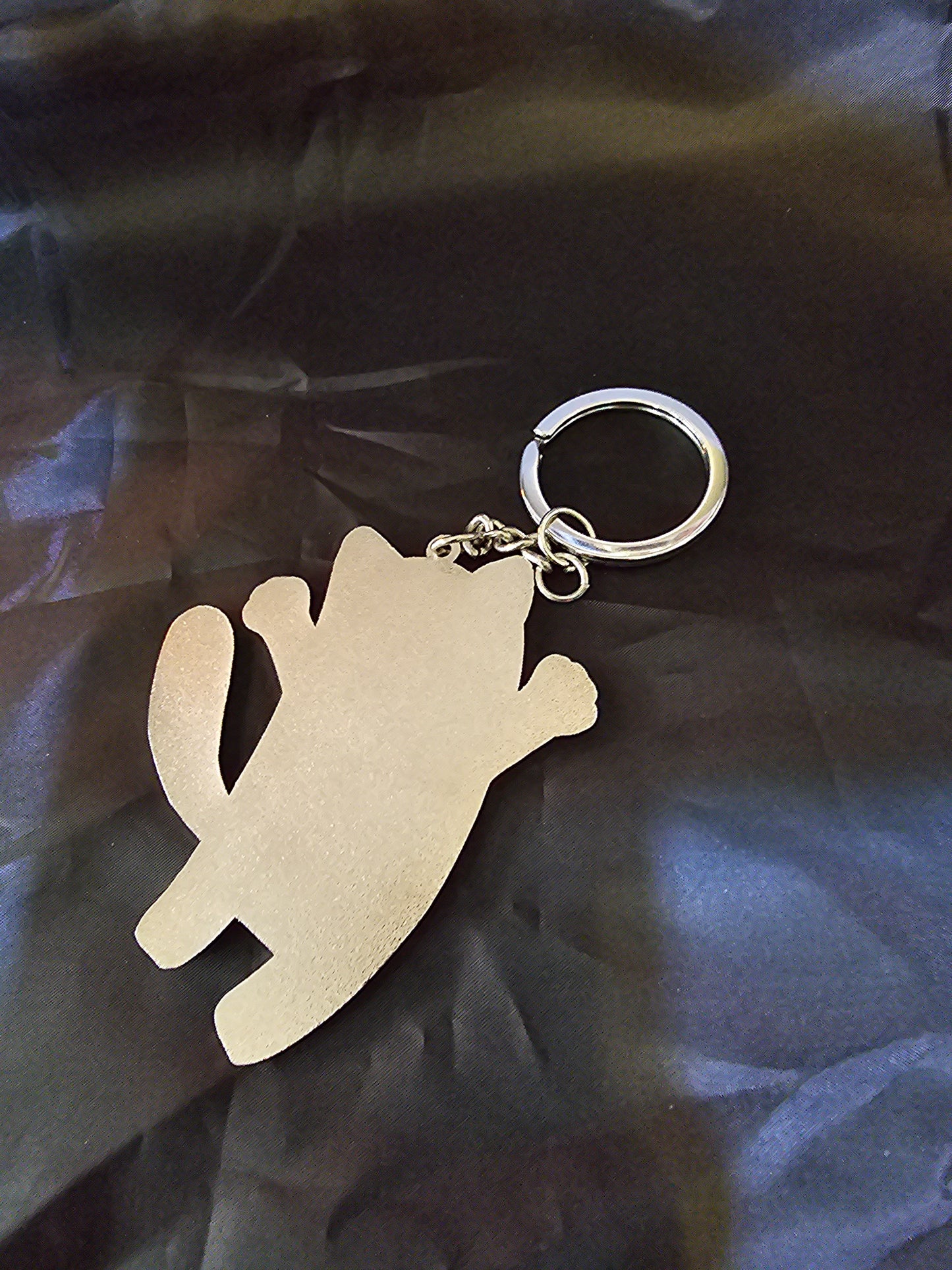 Cat keychain - Pink