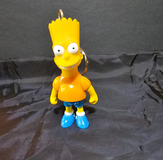 Bart Simpson keychain