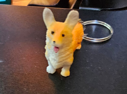 Dog Keychain - Corgi
