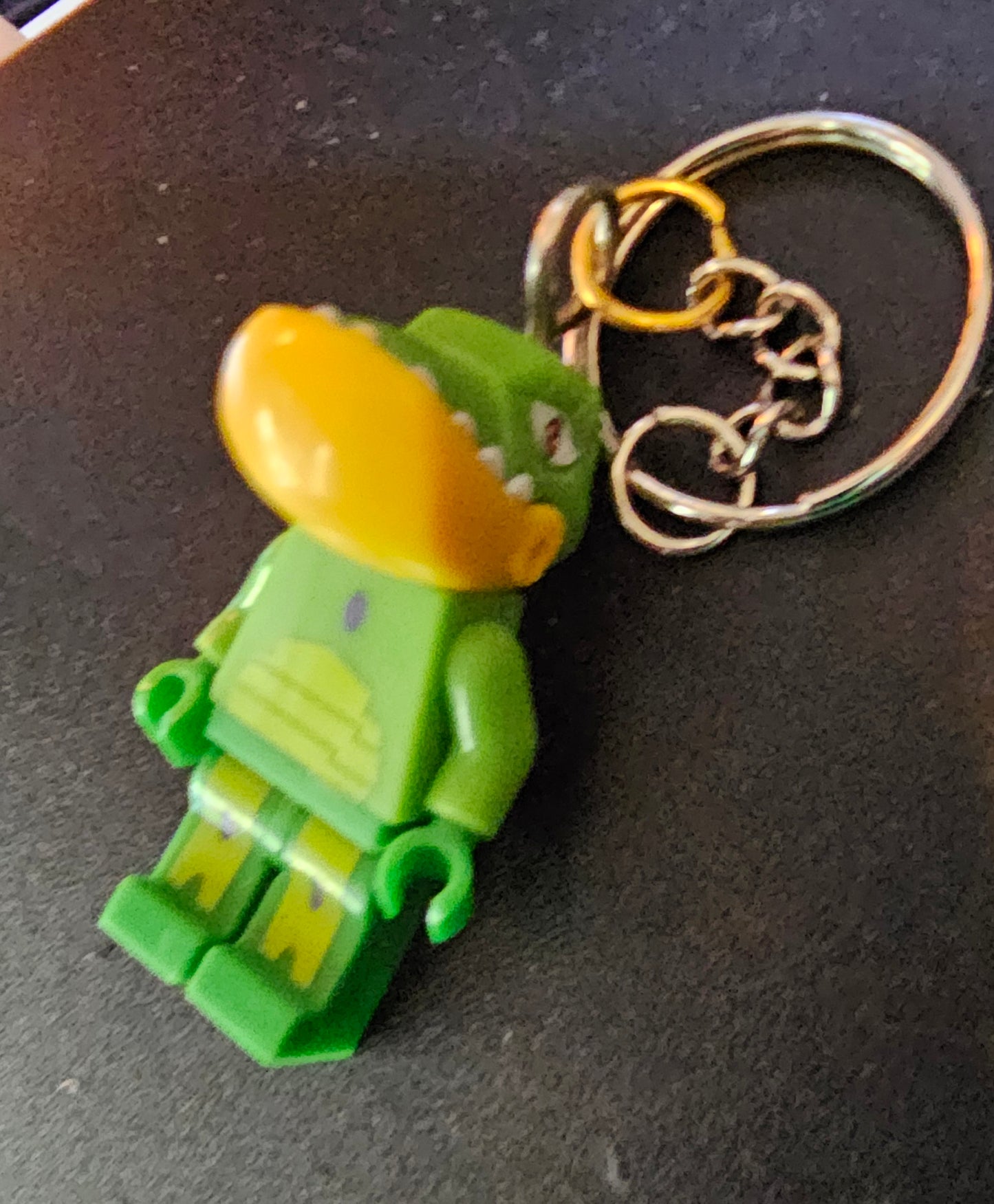 Lego Alligator Man Keychain