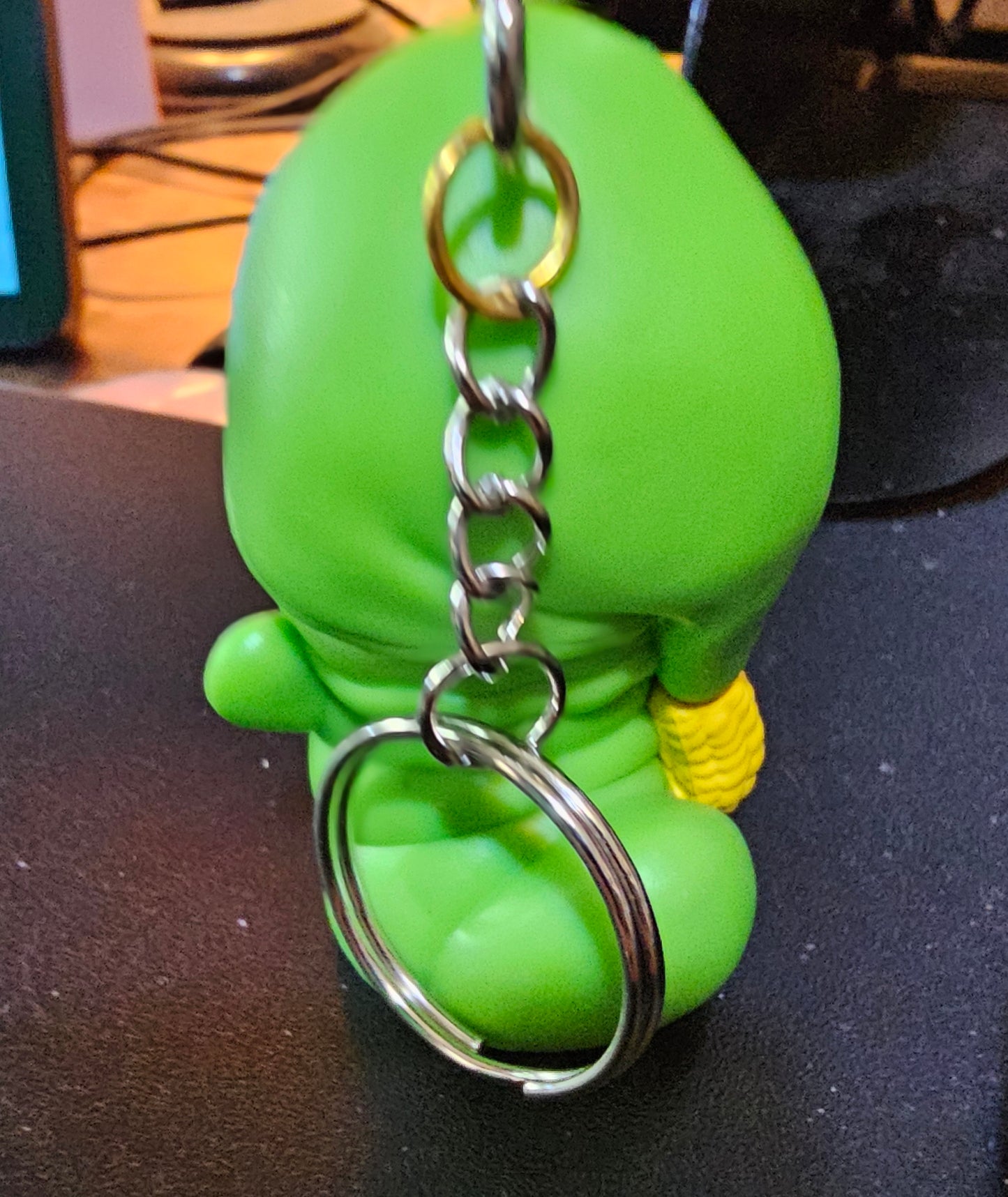 Glow Worm Keychain