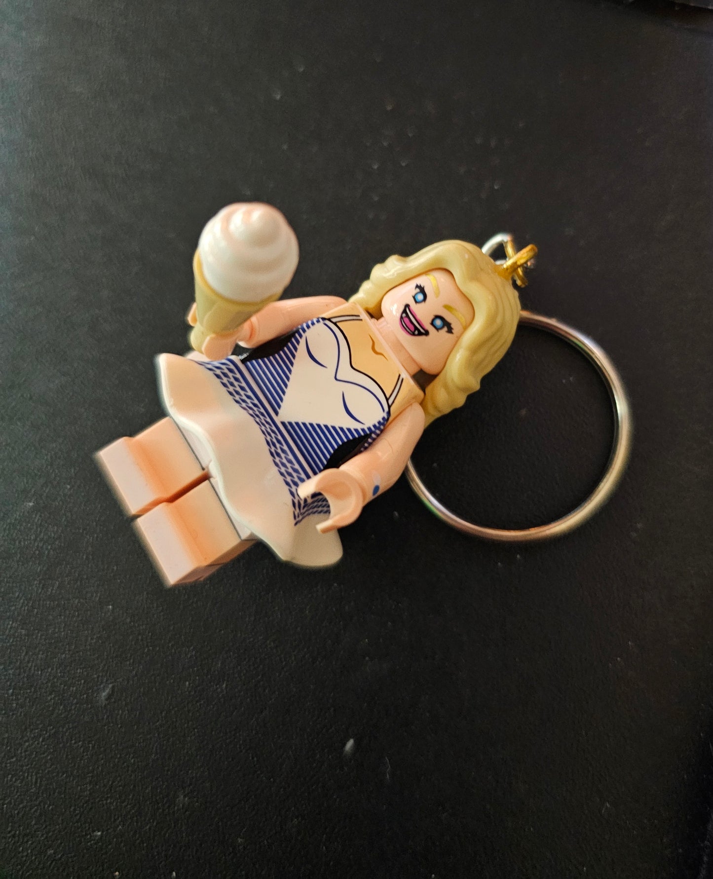 Lego Barbie Keychain