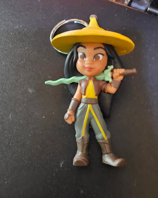 Raya and the Dragon keychain