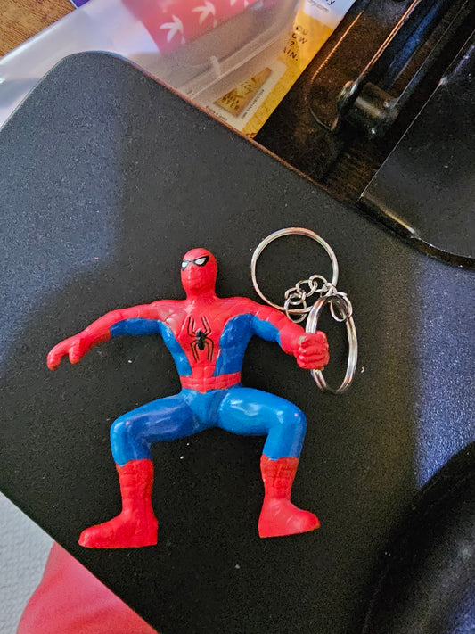 Spiderman keychain