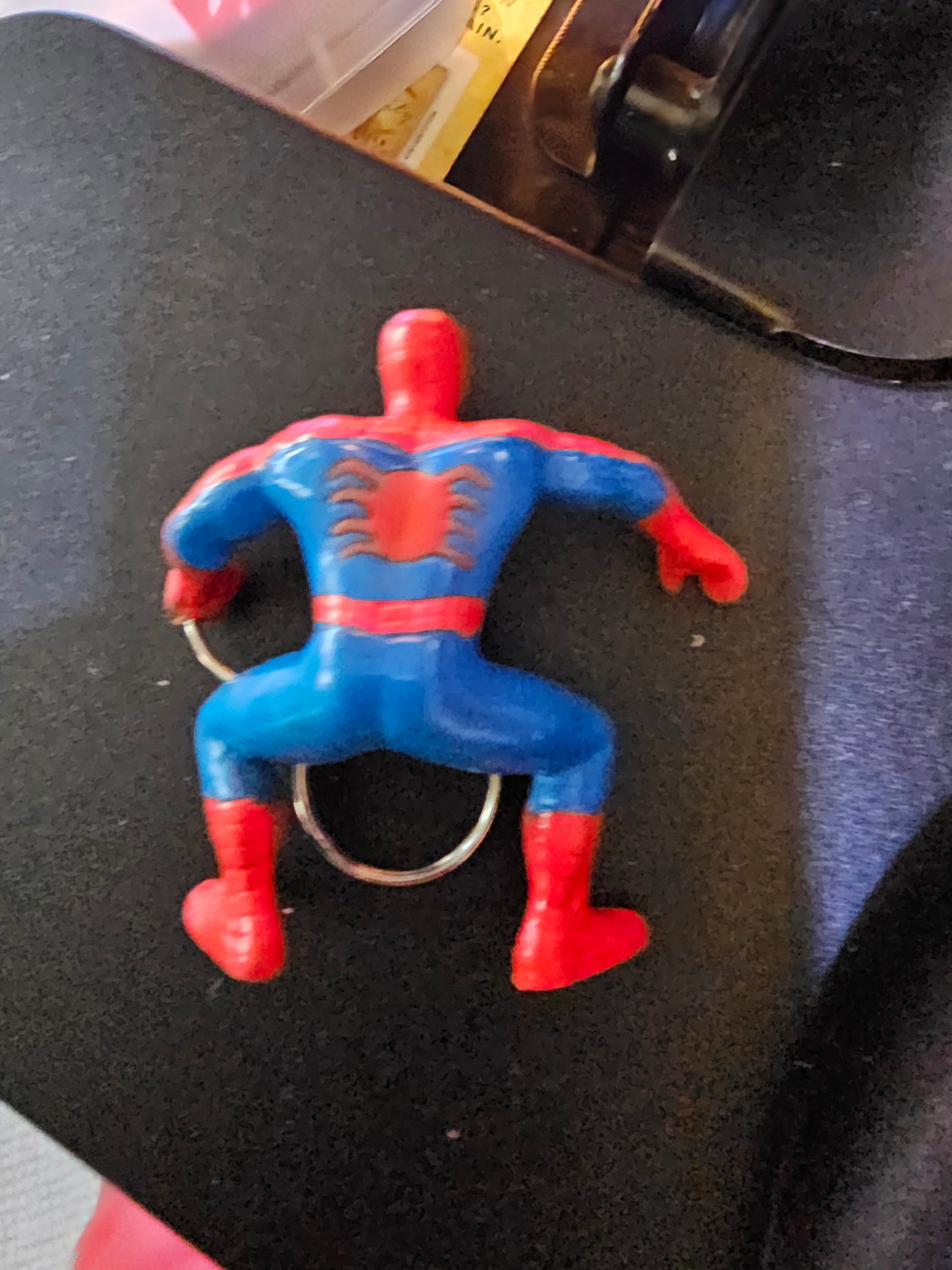 Spiderman keychain