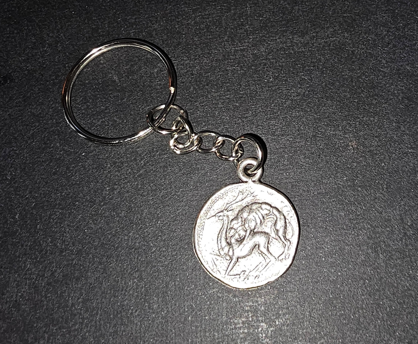 Roman pendant keychain