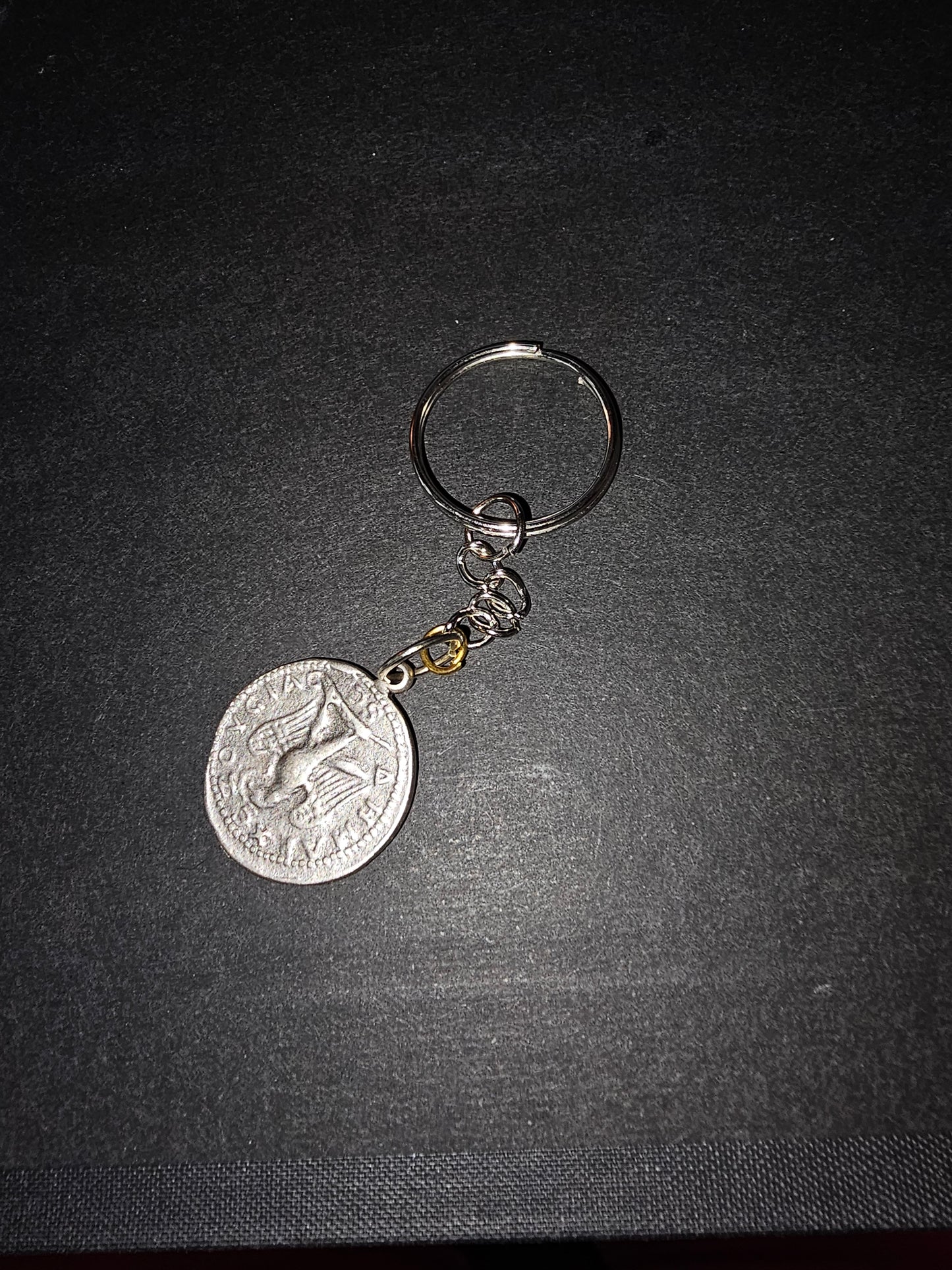 Roman pendant keychain
