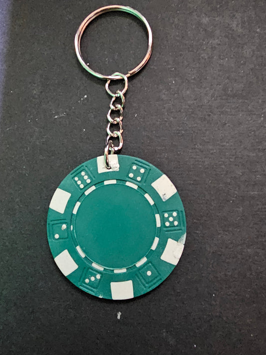 Poker Chip keychain