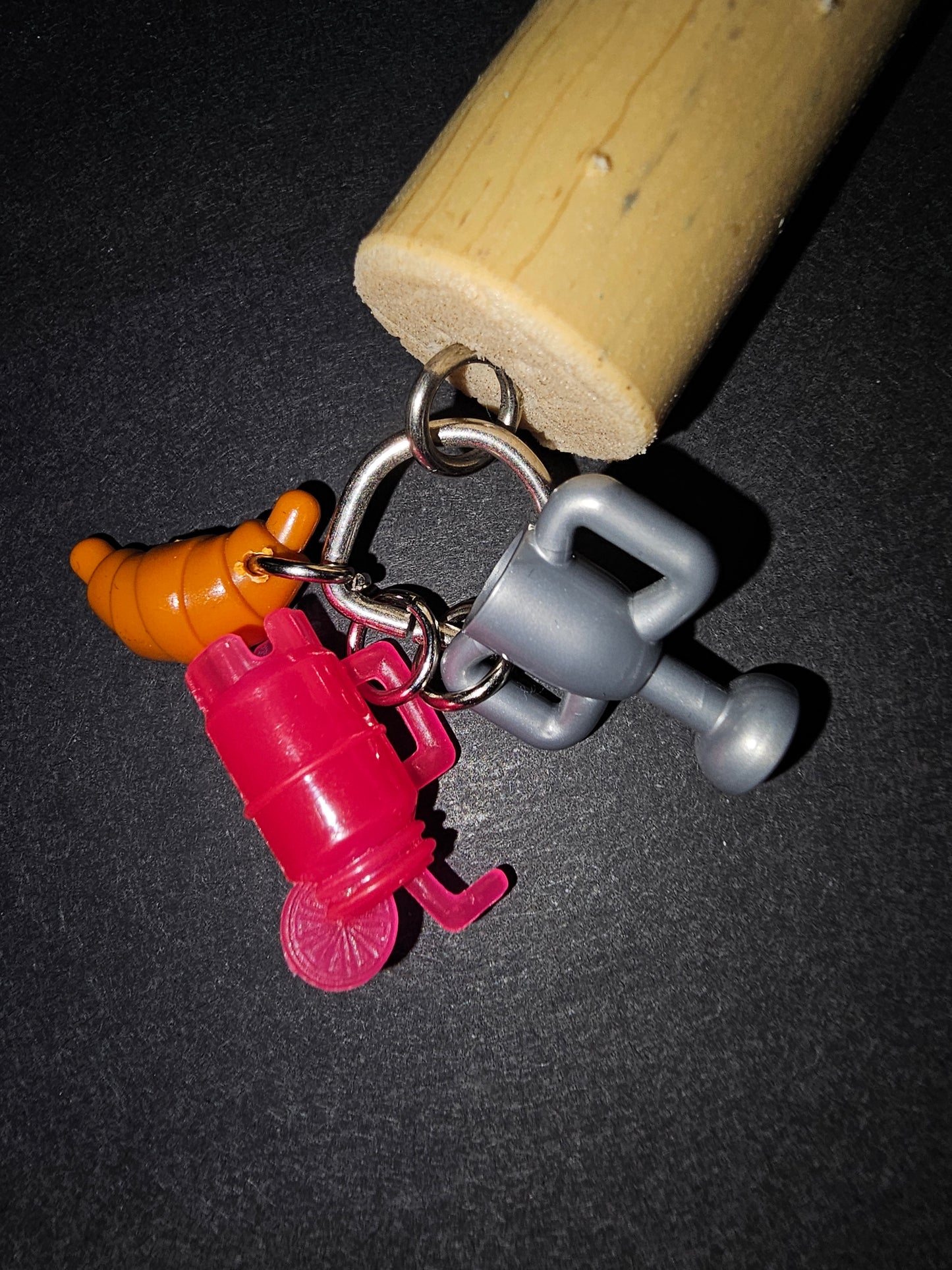 Cork Charm Keychain - France