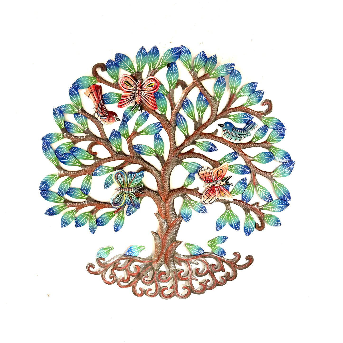 3-D Butterflies and Birds Tree of Life