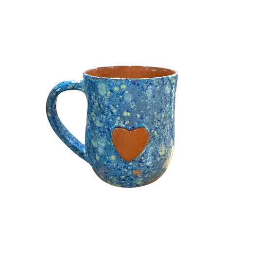 Grande Calliope Mug- Blue Confetti