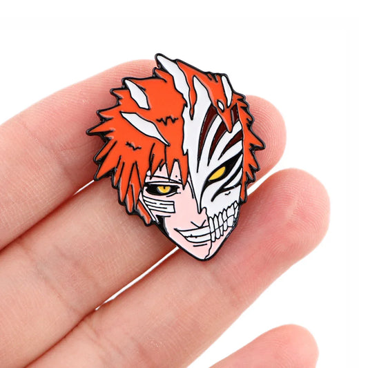 Anime Enamel Pins for Backpacks and Clothes - Cute Manga Brooches