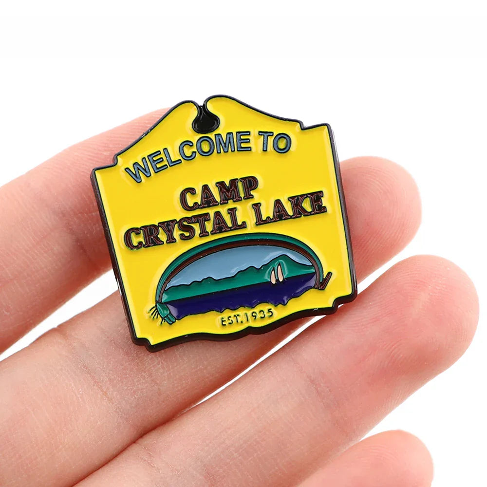 Halloween Horror Movie Enamel Pin Brooch Lapel Pins Backpack Accessories Jewelry Gifts