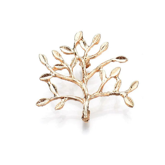 Vintage Elegant Tree Brooch Pin for Women - 2 Colors Available