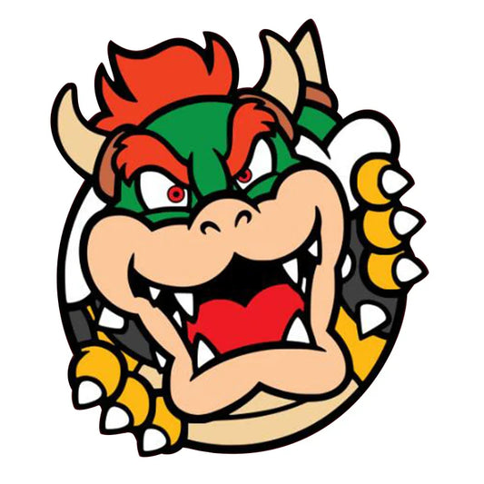 Bowser Koopa Enamel Pin Anime Brooch Badge