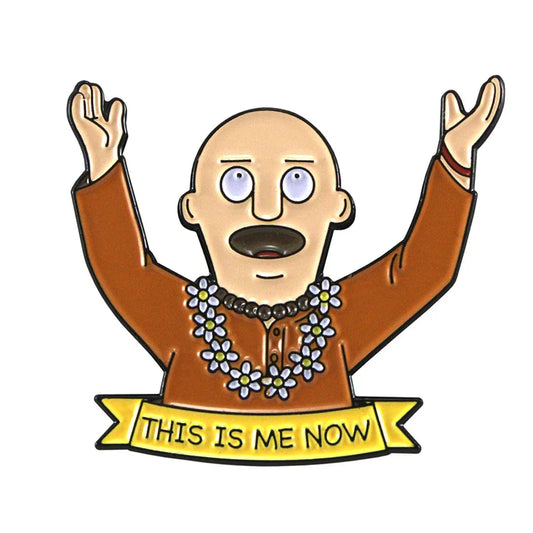 Bob Belcher Hands Up Garland Anime Lapel Badge