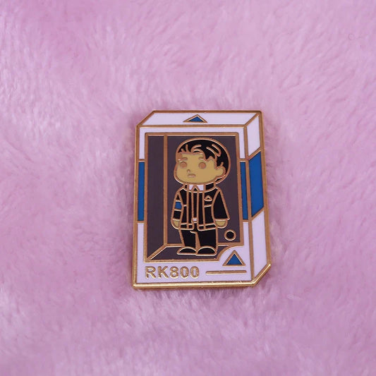 Connor RK800 Android Badge - Detroit: Become Human Fan Gift
