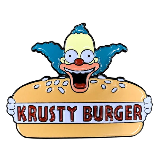 K. Burger Enamel Pin