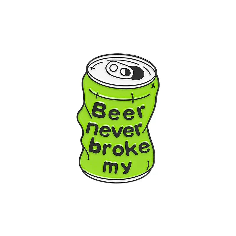 Custom Duff Beer Enamel Pin Brooch Lapel Pin Jewelry Gift
