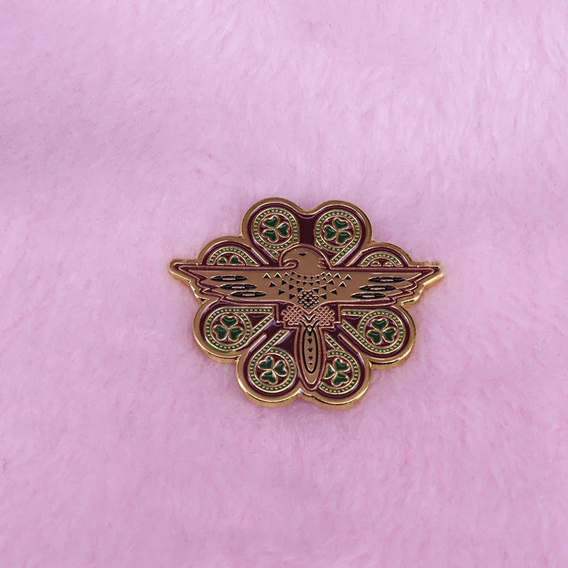 Ilvermorny Thunderbird Lapel Pin Wizardry Fans Decor