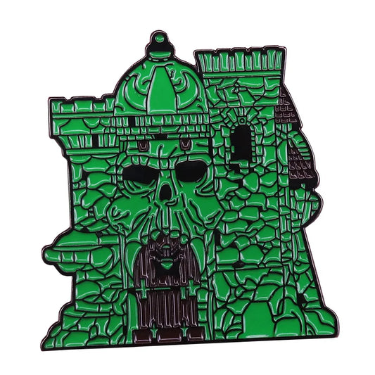 Skeletor Enamel Pin He-Man Retro 80s Halloween Goth Accessory