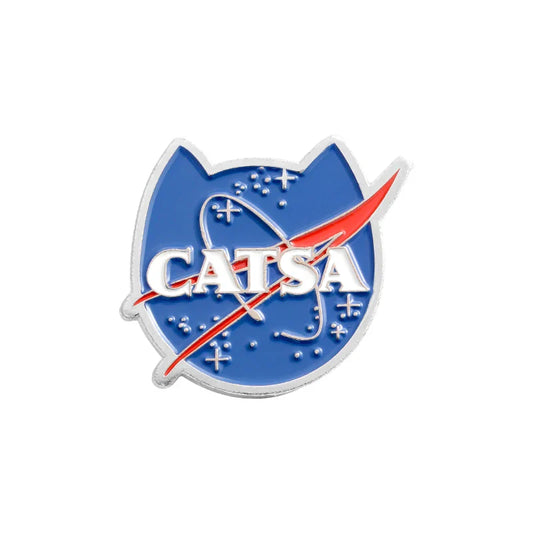 CATSA Cartoon Cat Planet Enamel Pins Badges Jewelry Gift