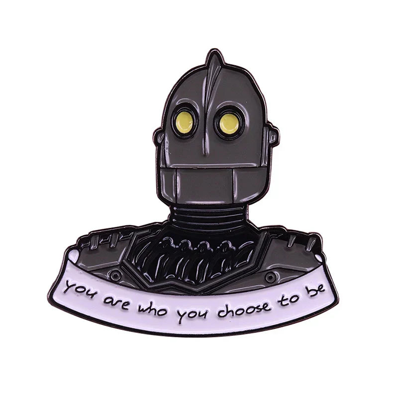 Iron Giant Enamel Pin Brooch Lapel Badge Jewelry Gift