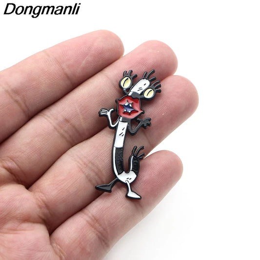 DZ411 Monsters Anime Enamel Pins Brooch Lapel Backpack Gifts