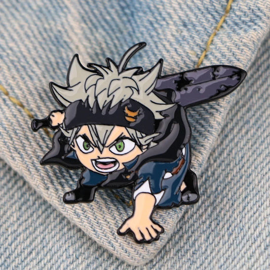 LT1315 Anime Enamel Pin Badge Lapel Backpack Accessory Gift