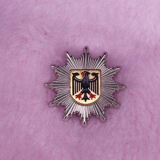 German Eagle Lapel Pin Coat of Arms Badge