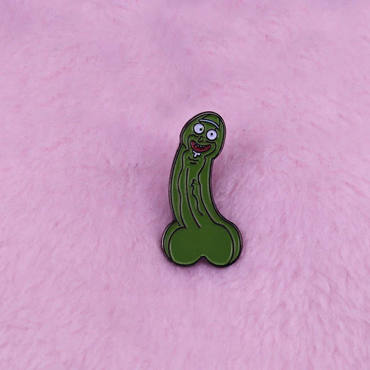 Dickle Rick Cartoon Lapel Pin Collection