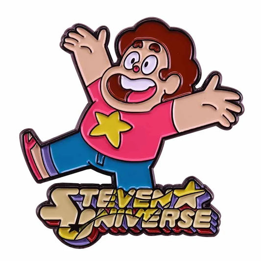 Steven Universe Crystal Gems Power Brooch - Perfect Gift for Kids and Cartoon Fans