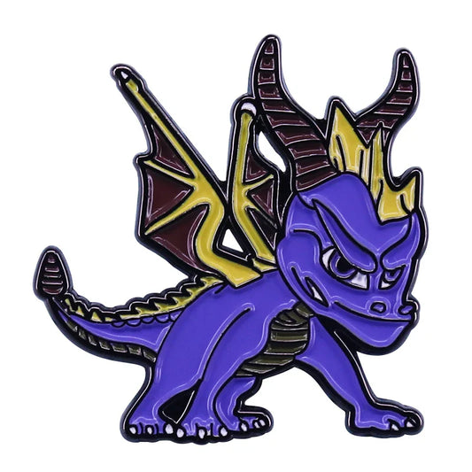 Spyro Dragon Pin Badge Jewelry