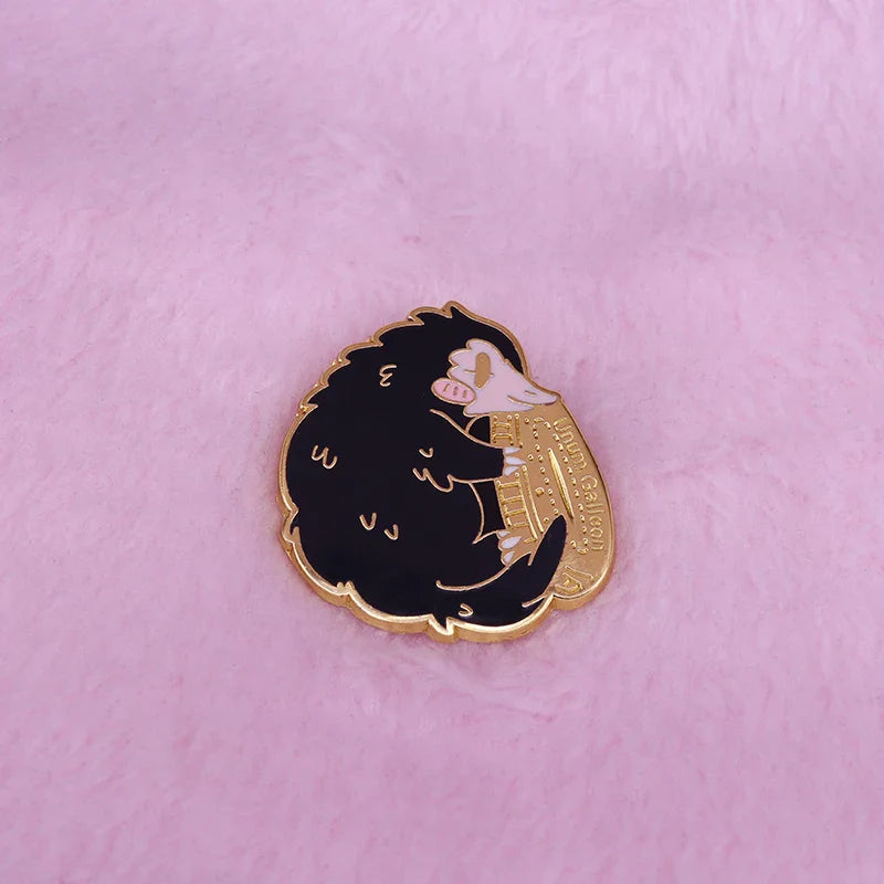 Niffler Galleon Brooch Pin Wizarding World Collectible