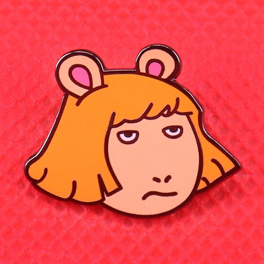 D.W. Read Side-Eye Enamel Pin Arthur Meme Brooch Pop Culture Gift