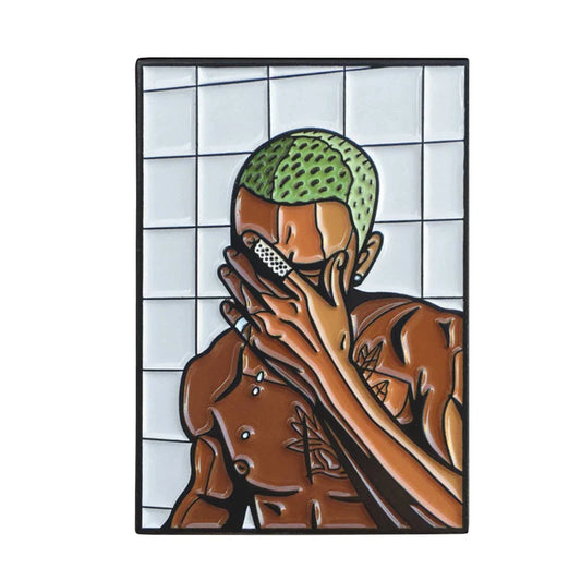 Frank Ocean Blond Enamel Pin Brooch Badge Gift
