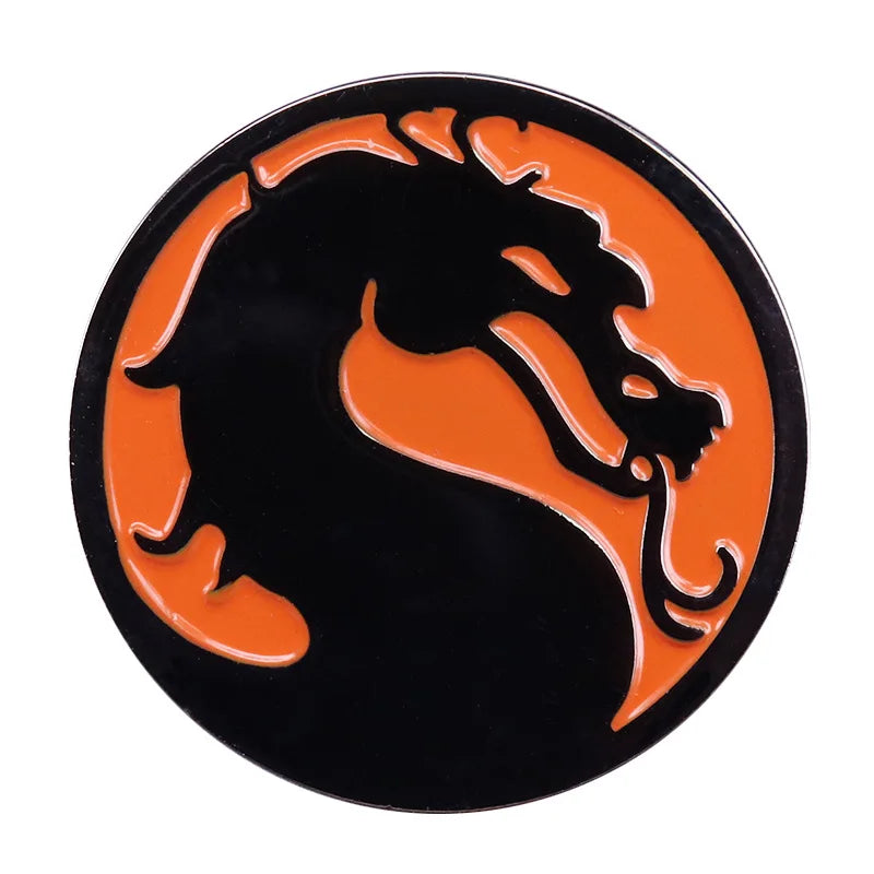 Dragon Creativity Enamel Pin Badge for Backpack, Collar, Lapel, Hat, Jewelry, Gifts