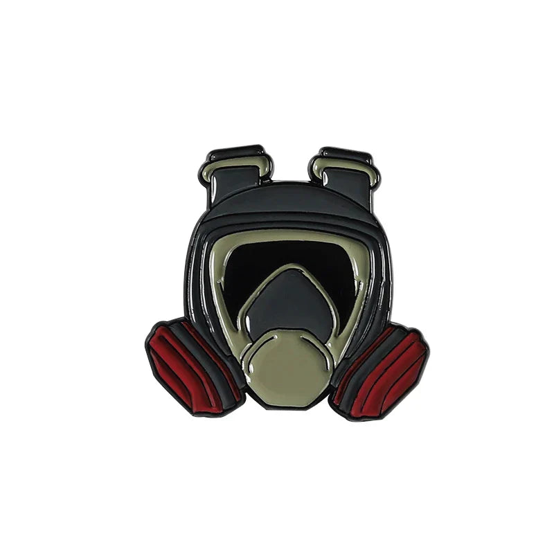 QIHE JEWELRY Enamel Movie Fan Brooches Badges Denim Pins Gifts