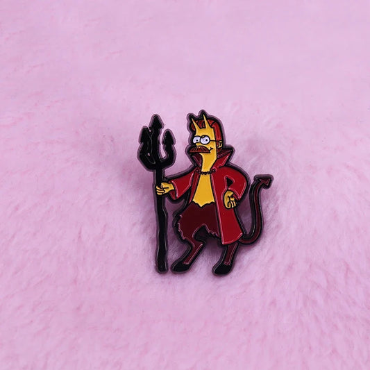 Ned Devil Pin Cartoon Collection