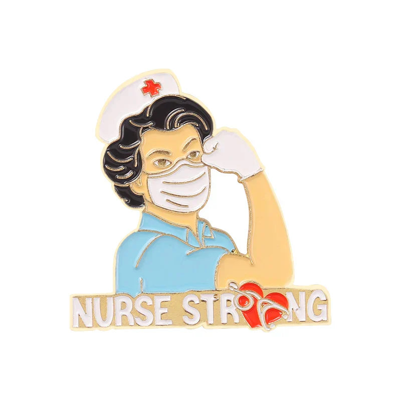 Nurse Enamel Pins Brooches Lapel Pin Jewelry Gift