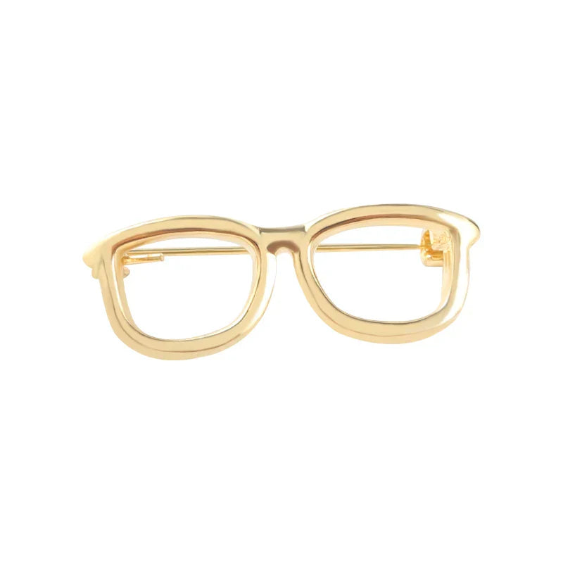Creative Glasses Enamel Lapel Pins Jewelry Accessories Gifts