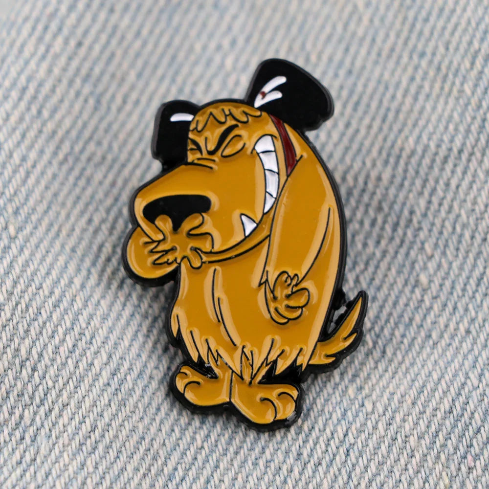 LT863 Manga Dog Enamel Pins Brooches Backpack Badge Lapel Jewelry Gifts