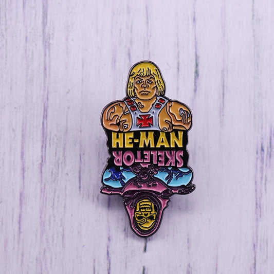 He-Man Skeletor Enamel Pin Badge