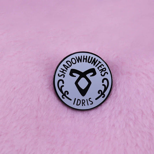 Shadowhunters Enamel Pin Mortal Instruments Stele Rune Brooch