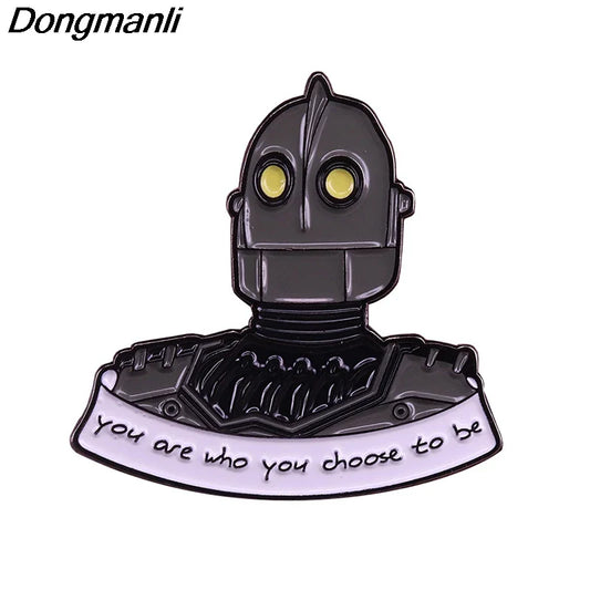 Iron Giant Enamel Pin Brooch Lapel Badge Jewelry Gift