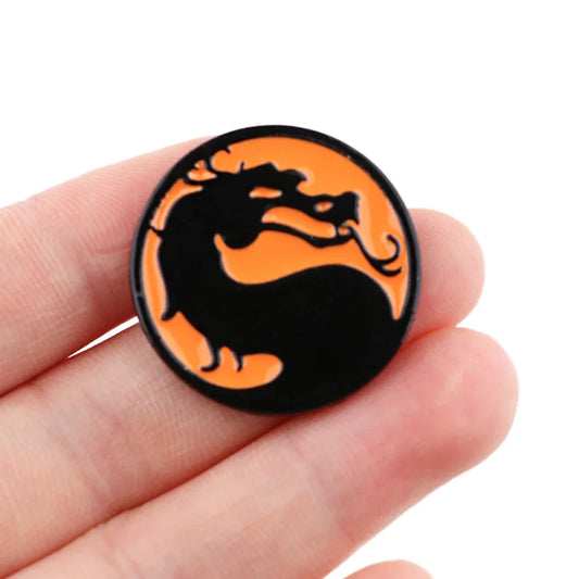 Dragon Creativity Enamel Pin Badge for Backpack, Collar, Lapel, Hat, Jewelry, Gifts