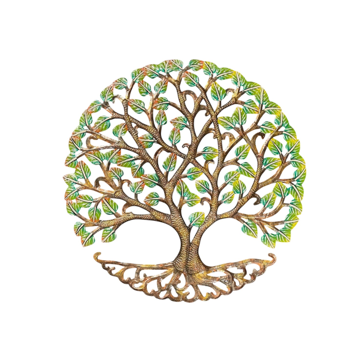 Large Golden Green Tree of Life