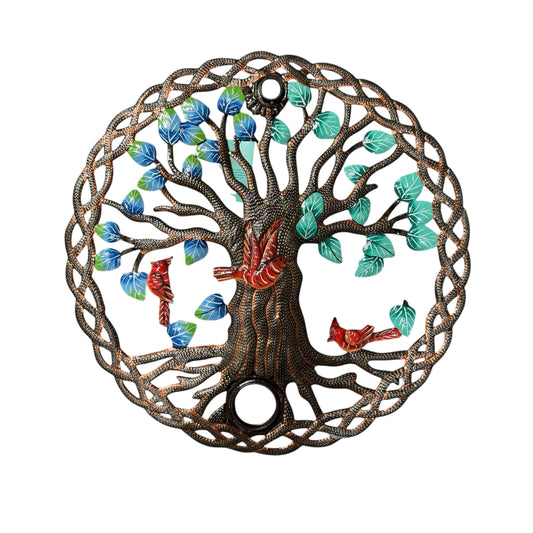 Braided Oil Drum Top Tree