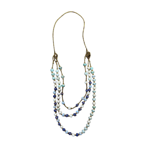 Hadassah Necklace- Blue