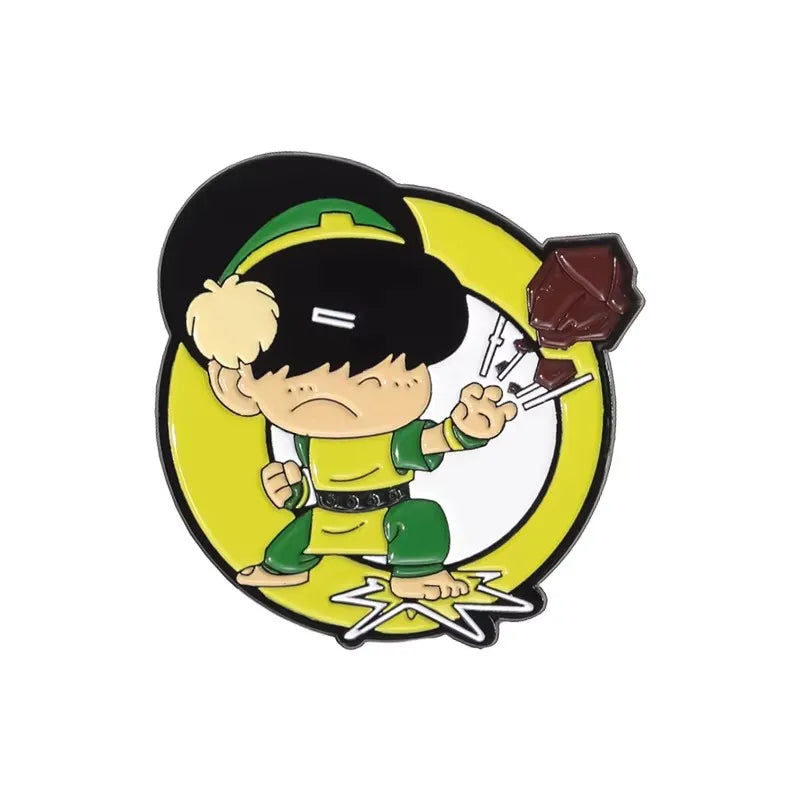 Animation Enamel Pins Cartoon Character Brooches Lapel Backpack Badge Jewelry Gifts